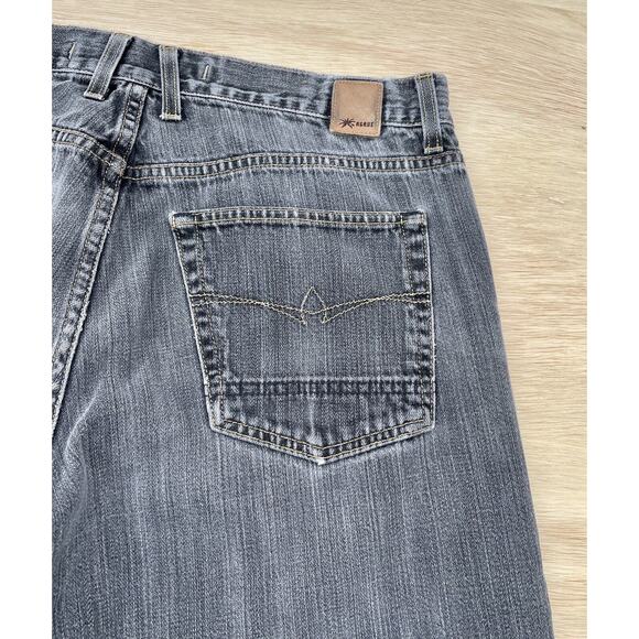 Agave Jeans Men's Waterman Relaxed Straight Made in USA Gray Pants Sz. 36 - Picture 6 of 7